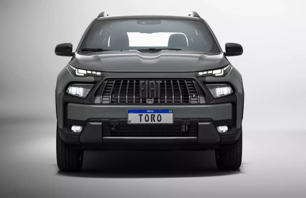 2025 Fiat Toro. Imagen frontal.