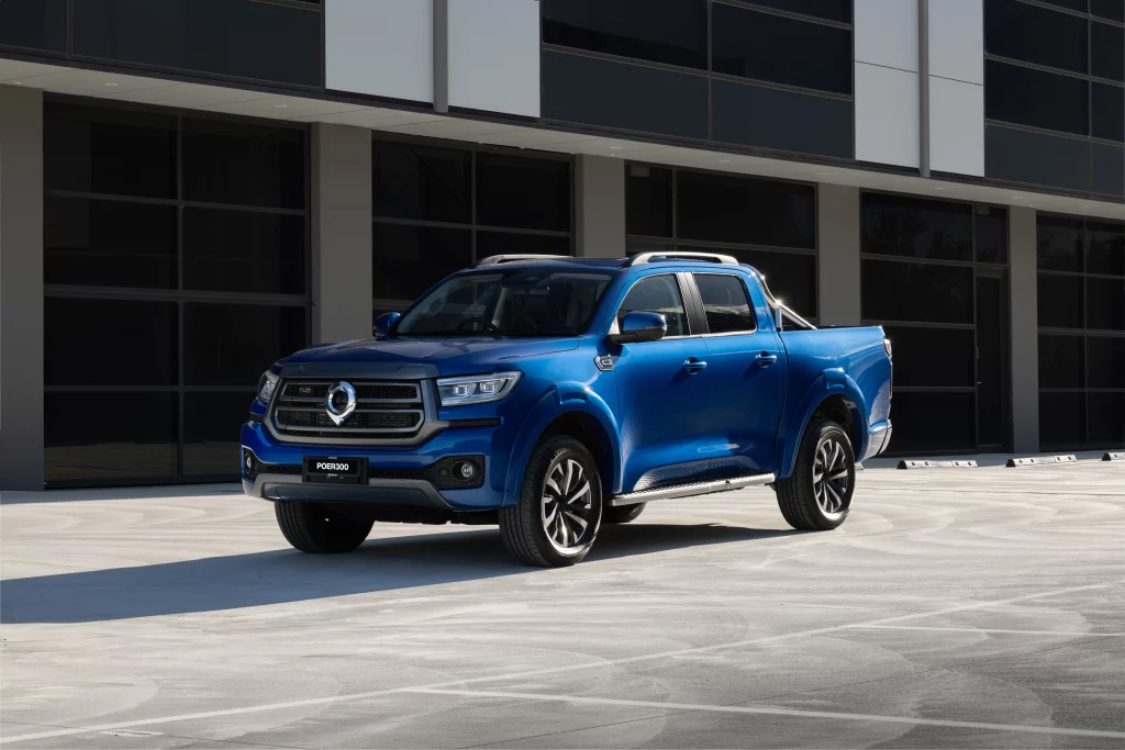 2025 GWM POER300. Imagen delantera.