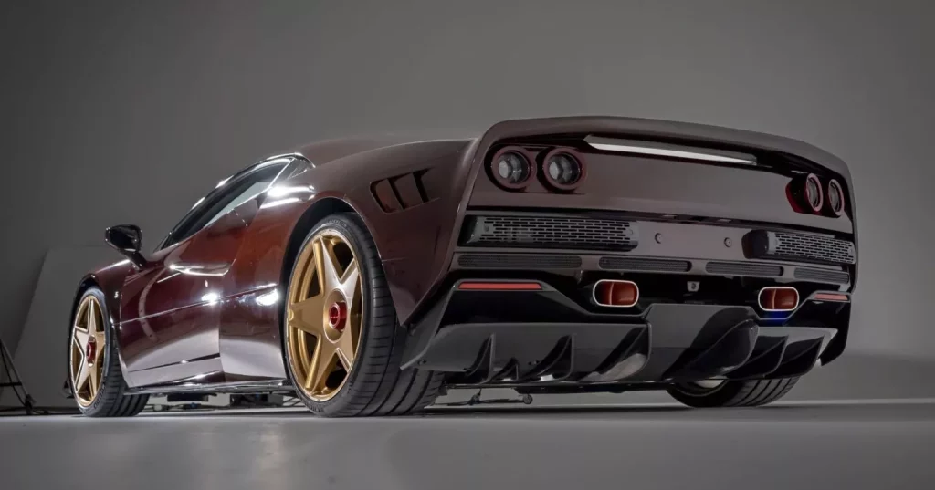 2025 MAT 273 Potenza. Ferrari 288 GTO. Imagen trasera.