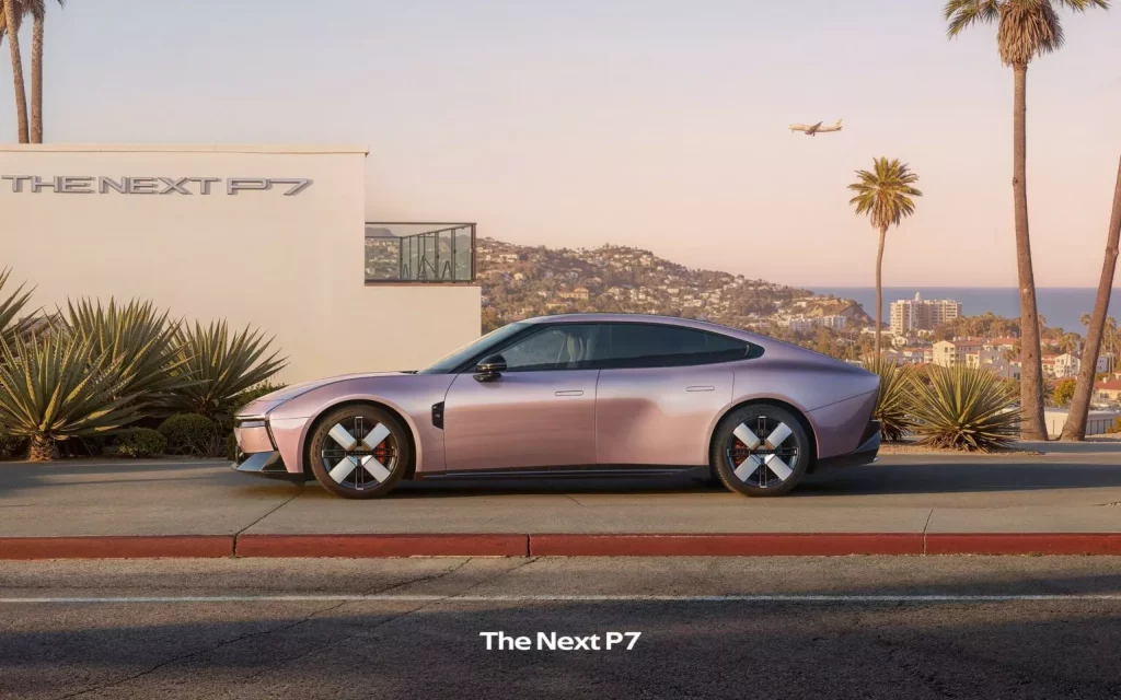 El nuevo Xpeng P7 es una fascinante berlina eléctrica que llegará a España 3 Motor16 2025 Xpeng P7. Imagen lateral.