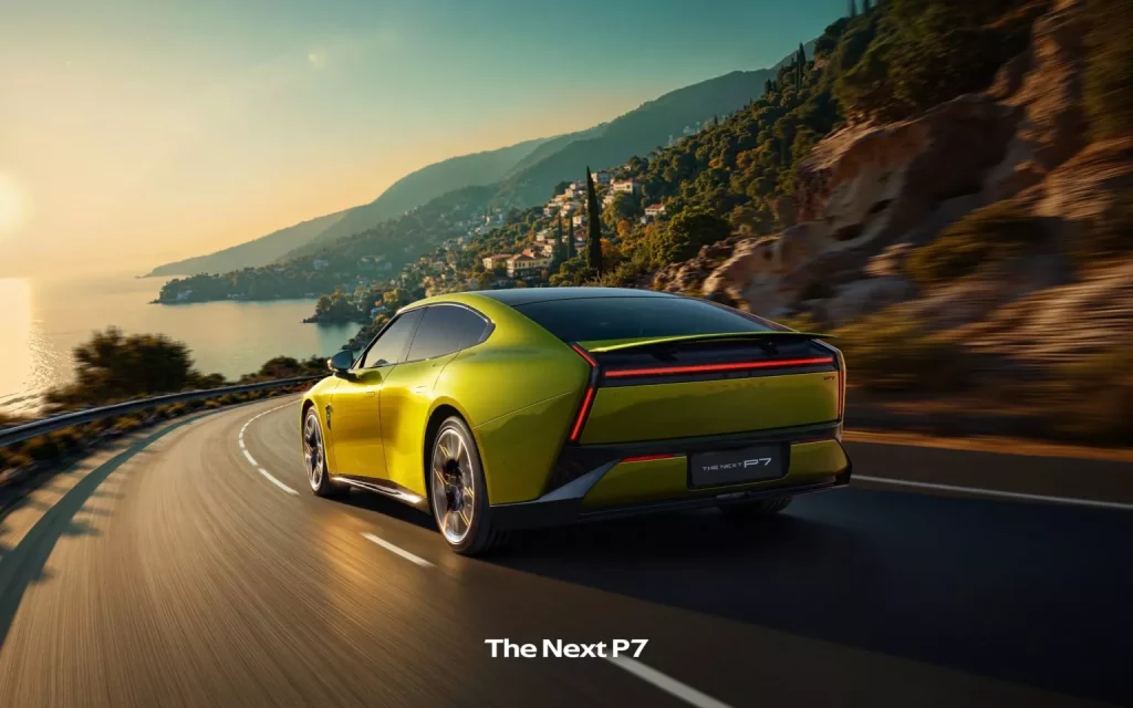 El nuevo Xpeng P7 es una fascinante berlina eléctrica que llegará a España 2 Motor16 2025 Xpeng P7. Imagen trasera.
