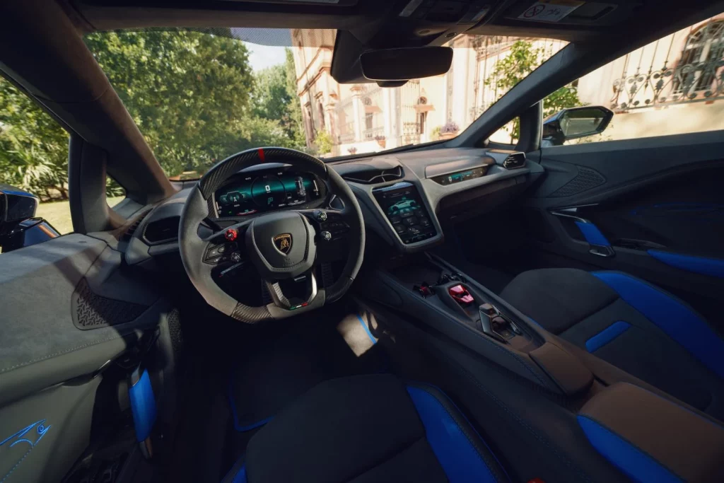 2025 Lamborghini Temerario Ad Personam. Imagen interior.