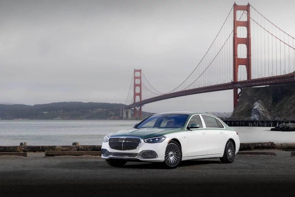 Mercedes y el lujoso homenaje a California del Maybach S680 Edition Emerald Isle 5 Motor16 2025 MercedesMaybach S680 EmeraldIsle 01 Motor16