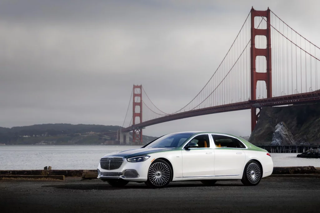 Mercedes y el lujoso homenaje a California del Maybach S680 Edition Emerald Isle 6 Motor16 2025 MercedesMaybach S680 EmeraldIsle 02 Motor16
