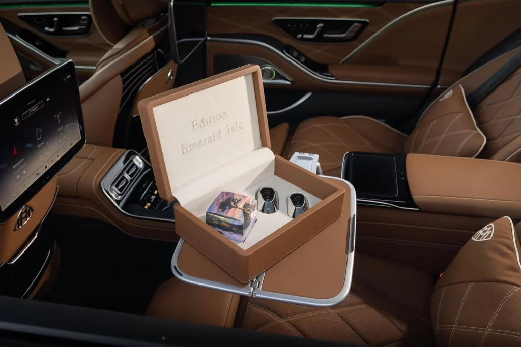Mercedes y el lujoso homenaje a California del Maybach S680 Edition Emerald Isle 4 Motor16 2025 MercedesMaybach S680 EmeraldIsle 43 Motor16