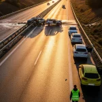 Si ves un accidente mientras estás de viaje, esto es lo que tienes que hacer según la Guardia Civil