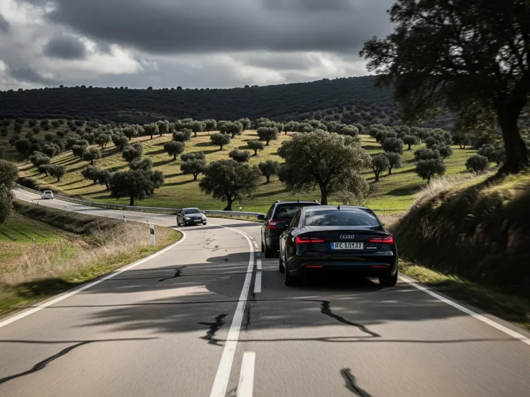 Adelantamiento por carretera