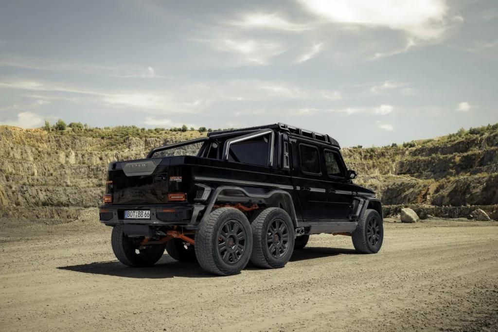 Brabus XLP 800 Adventure: 800 CV, seis ruedas y ejes pórtico