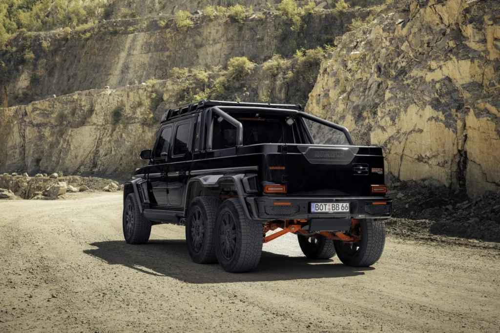 Brabus XLP 800 Adventure: 800 CV, seis ruedas y ejes pórtico