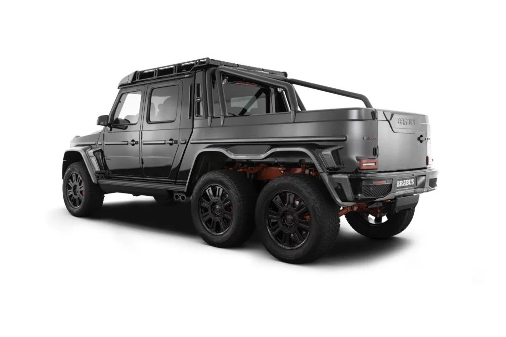 Brabus XLP 800 Adventure: 800 CV, seis ruedas y ejes pórtico