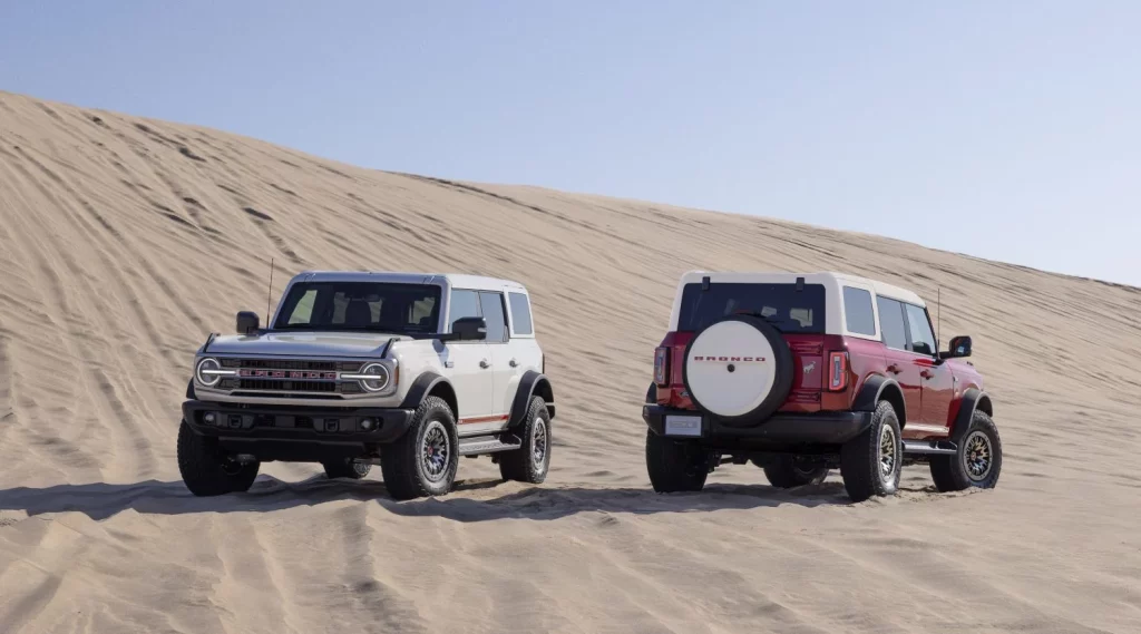 El Ford Bronco que hará las delicias de los apasionados a este todoterreno 1 Motor16 2025 Ford Bronco 60th Anniversary Package. Imagen colores.