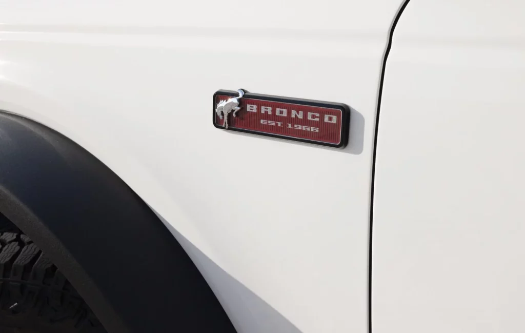 El Ford Bronco que hará las delicias de los apasionados a este todoterreno 17 Motor16 Bronco 60th Anniversary Package 16 375 Motor16