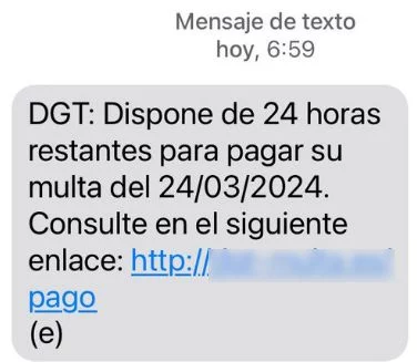 La DGT alerta de que las multas por SMS son una estafa 1 Motor16 dgt estafa sms