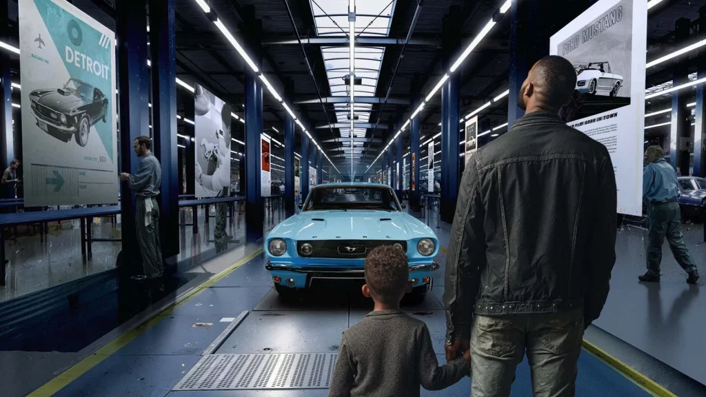 Mucho más que un coche: Ford convierte al Mustang en protagonista de una experiencia inmersiva en Los Ángeles 2 Motor16 FORD Mustang Immersive Experience2 Motor16