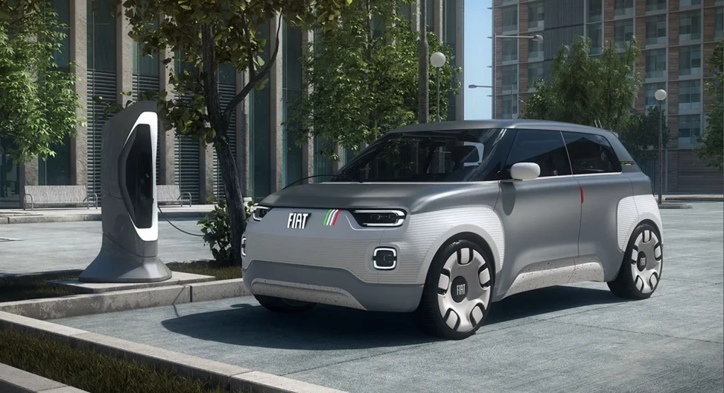 Medio siglo de innovación eléctrica en Fiat... el camino del X1/23 al Grande Panda 4 Motor16 FiatConceptCentoventi032019 Motor16