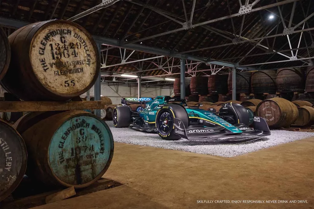 El exclusivo whisky con el que Aston Martin y Glenfiddich celebran su unión a nivel global 1 Motor16 Glenfiddich aston Martin F1 Motor16
