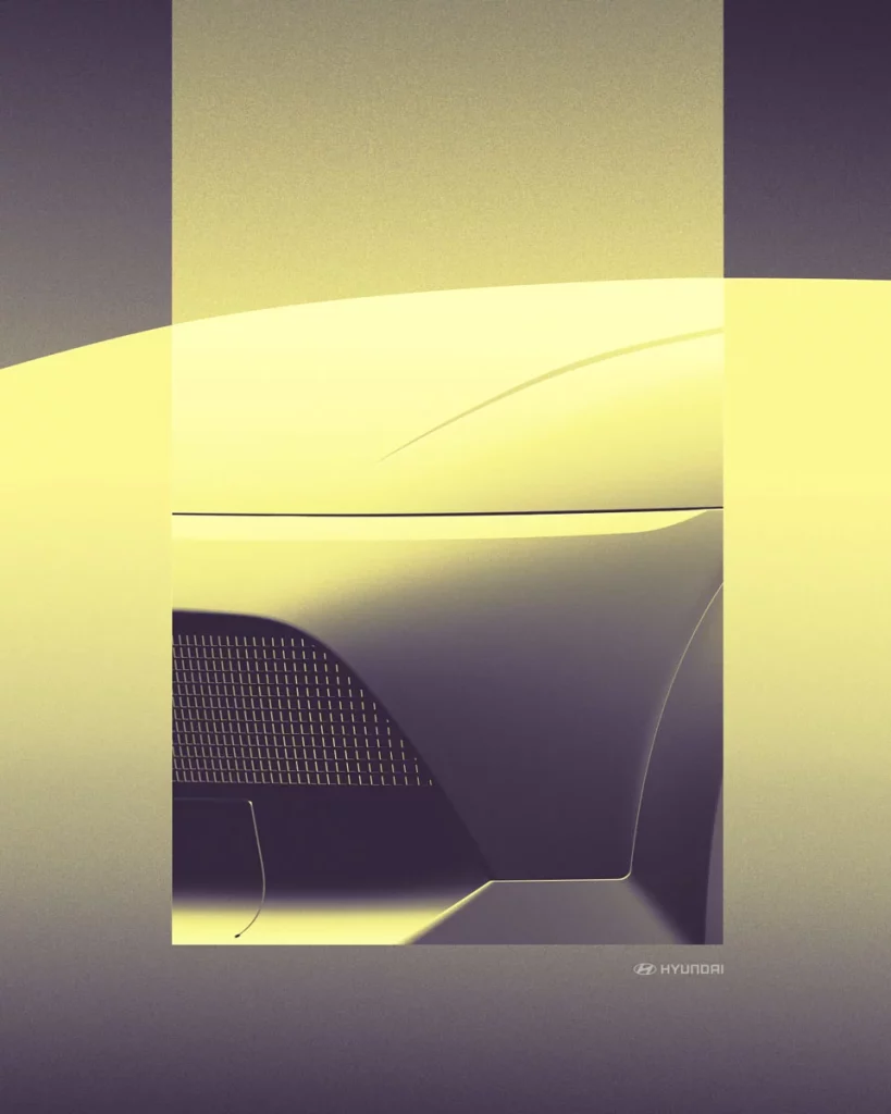 El concept del futuro Ioniq de Hyundai comienza a desvelarse 3 Motor16 HYUNDAI CONCEPT TEASER IAA MUNICH 1 Motor16