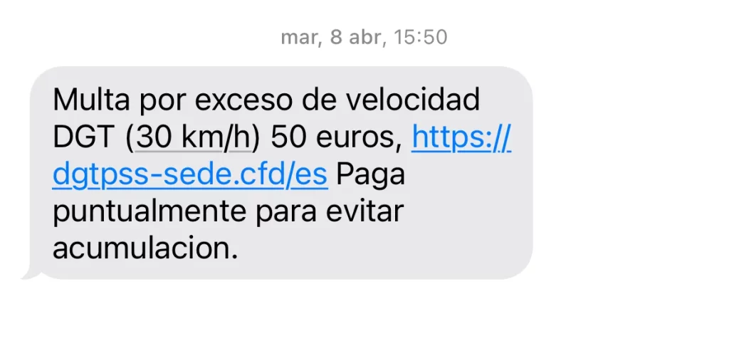 La DGT alerta de que las multas por SMS son una estafa 2 Motor16 dgt estafa sms