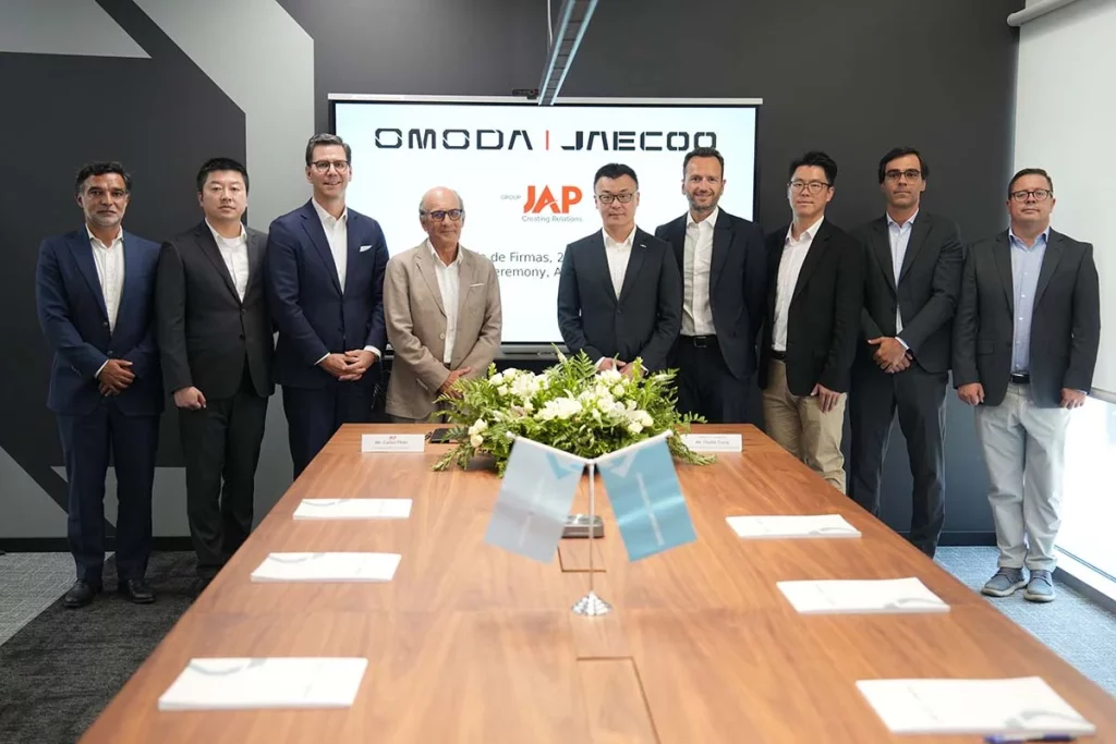 Omoda & Jaecoo: así planean crecer en Portugal con el respaldo estratégico del grupo JAP 4 Motor16 OMODA JAECOO FIRMA PORTUGAL JAP Motor16