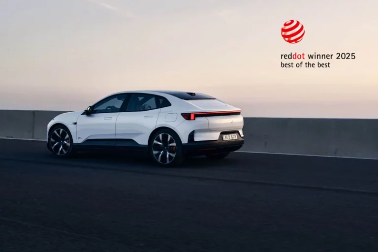 El Polestar 4, premiado por su diseño valiente e innovador