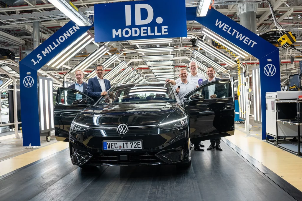 La familia ID de Volkswagen alcanza un hito mundial: 1,5 millones de unidades fabricadas 3 Motor16 Volkswagen 15 millones id Motor16
