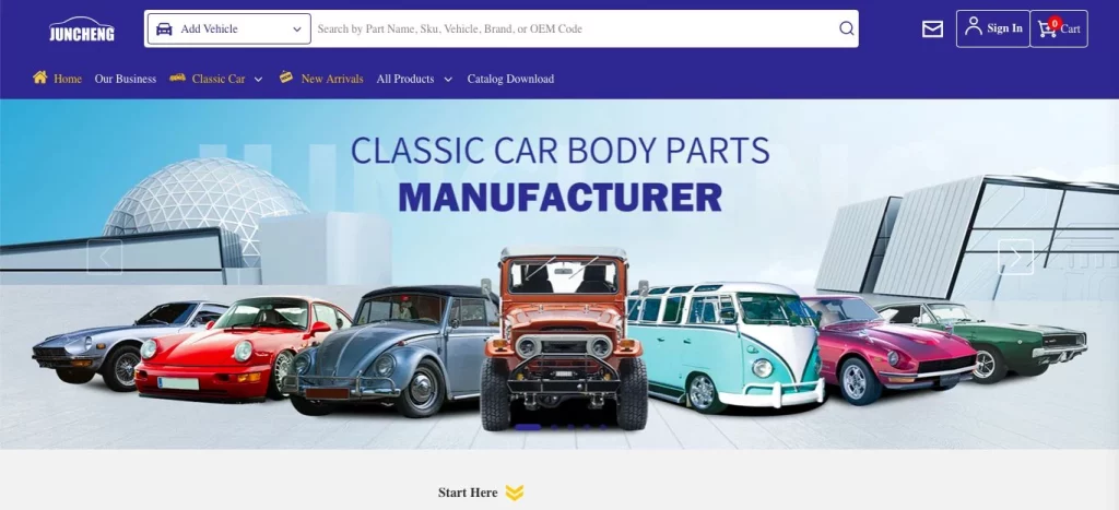 Web Carbody coches clasicos restauracion piezas Motor16