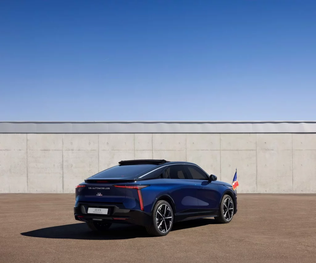 DS Nº8 Présidentielle: Macron estrena el primer coche oficial 100 % eléctrico