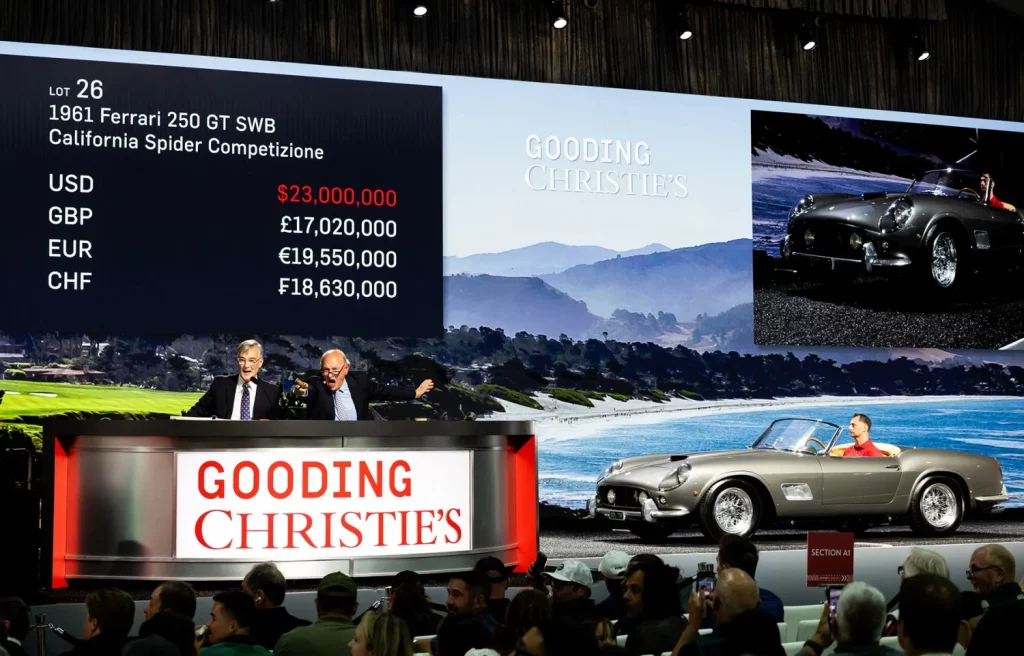 Gooding Christie’s supera los 128 millones de dólares en Pebble Beach 1 Motor16 Gooding Christie’s supera los 128 millones de dólares en Pebble Beach
