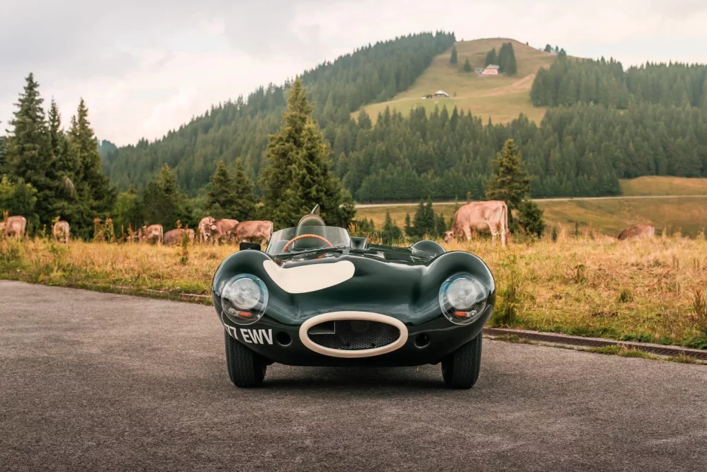 Uno de los escasos Jaguar D-Type originales sale a subasta. ¿Tienes seis o siete millones?