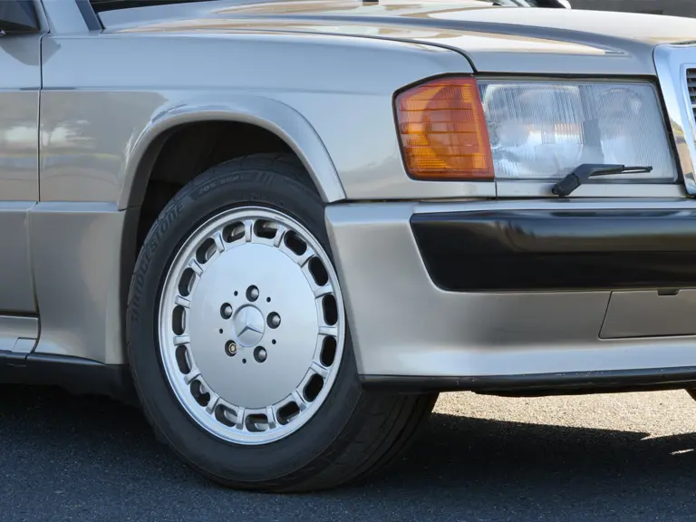 1985 Mercedes 190E 2.3 16. Ayrton Senna. Imagen detalle.