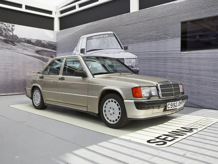 1985 Mercedes 190E 2.3 16. Ayrton Senna. Imagen.