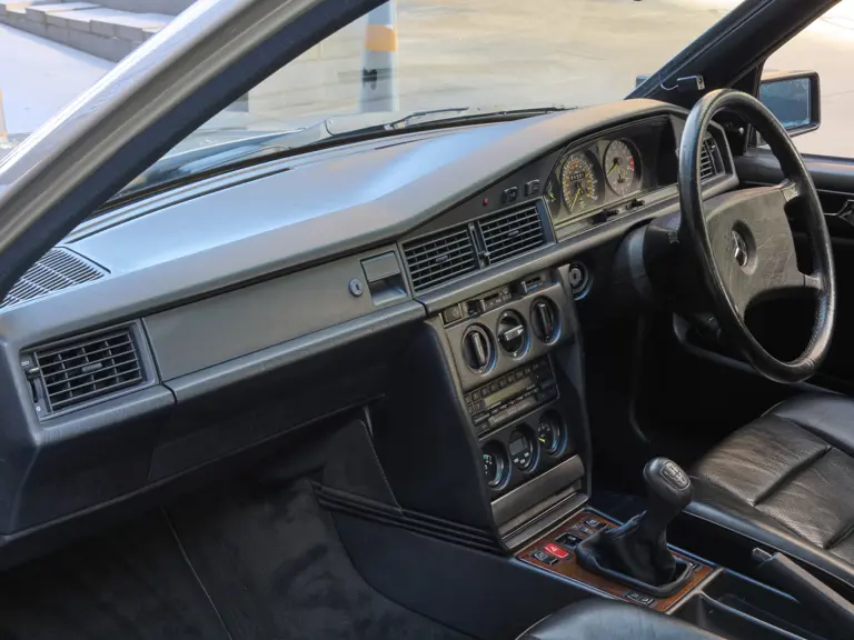 1985 Mercedes 190E 2.3 16. Ayrton Senna. Imagen interior.