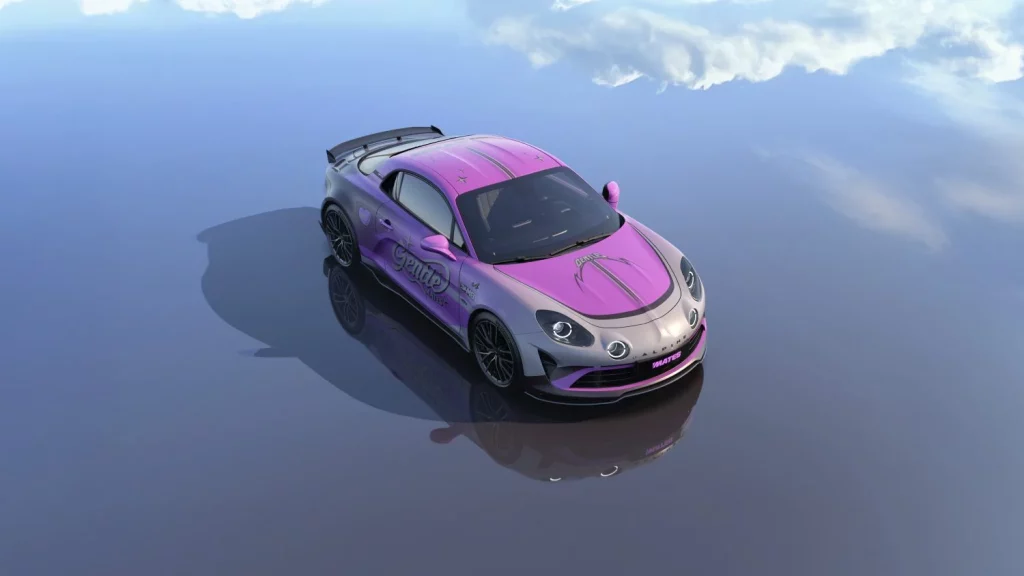 Alpine se inspira en los eSports para crear la decoración de este sorprendente A110 7 Motor16 2025 Alpine A110 GTS X Gentle Mates 10 Motor16