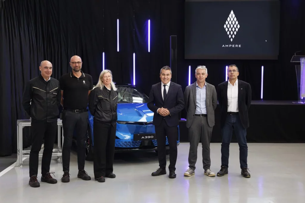 2025 Alpine A390. Ampere. Cléon. 1 millón.