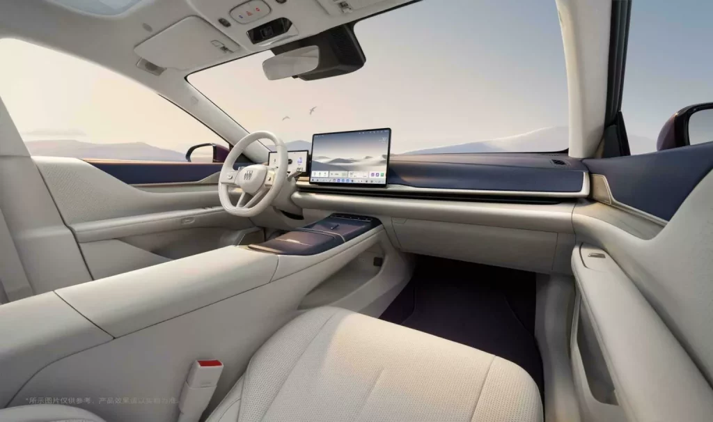 Electra L7: La berlina electrificada con la que Buick quiere conquistar China 2 Motor16 2025 Buick Electra L7. Imagen interior.
