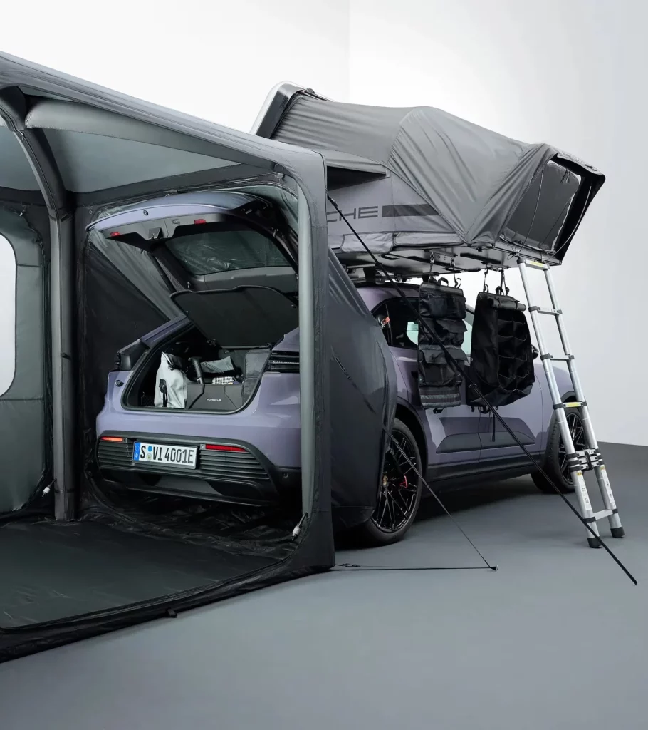 Porsche desafía a los Marco Polo y California con sus accesorios camper 11 Motor16 2025 Carpa trasera Porsche 6 Motor16