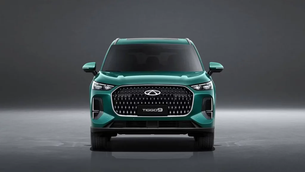 2025 Chery Tiggo 9 Super Hybrid. Imagen delantera