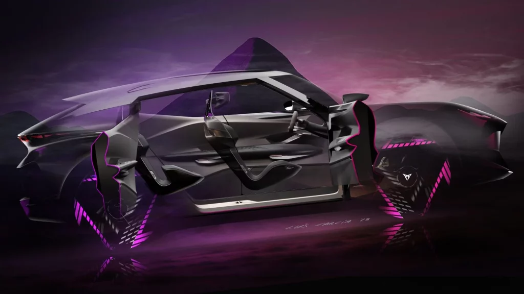 2025 CUPRA Tindaya. Imagen interior.