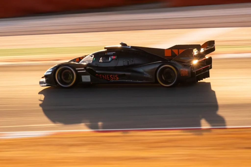 2025 Genesis GMR-001. Test Portimao. Imagen barrido.