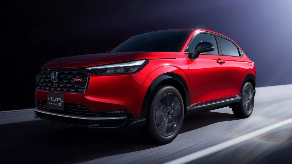 2025 Honda Vezel e:HEV RS. Imagen movimiento.