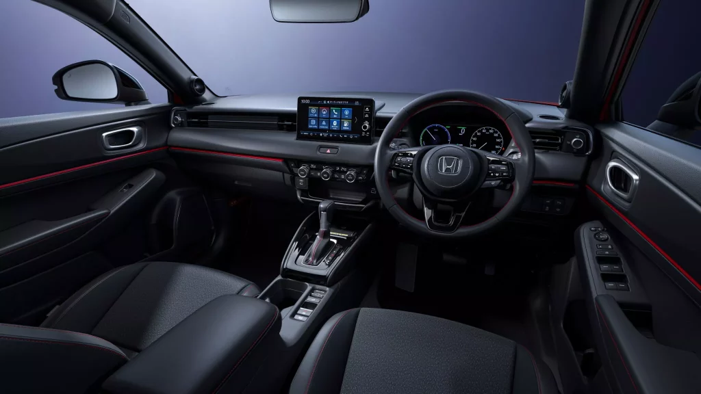 2025 Honda Vezel e:HEV RS. Imagen interior.