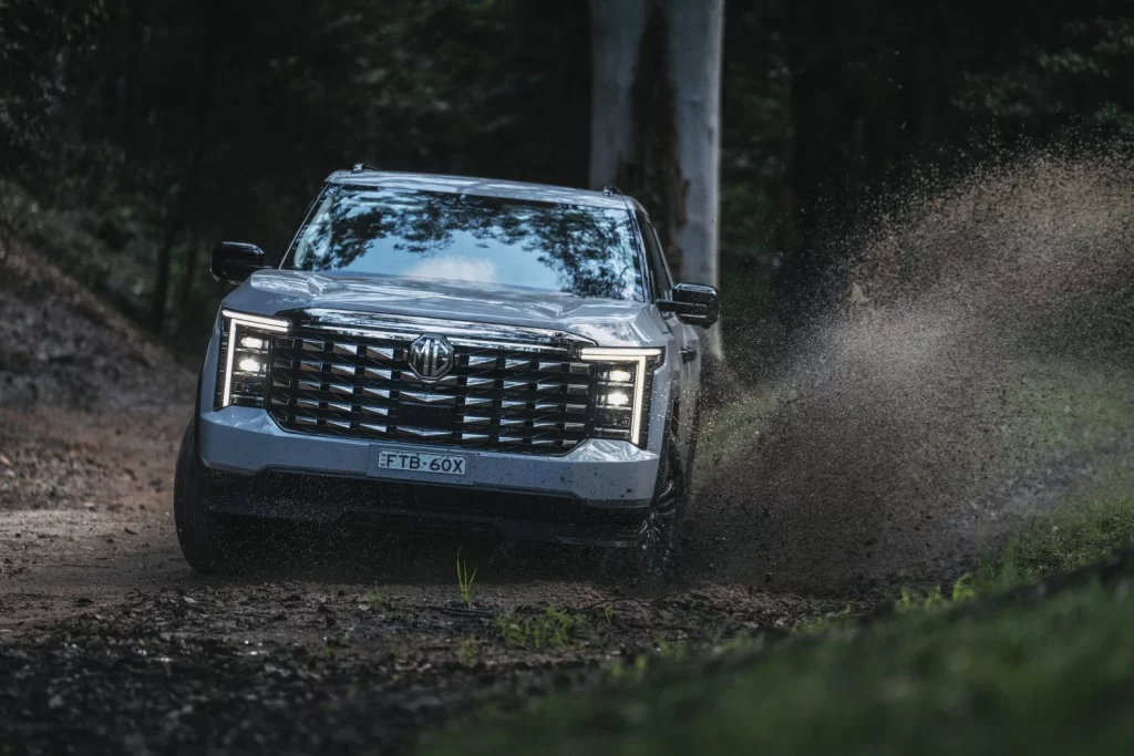 2025 MGU9 Pick-Up. Australia. Imagen movimiento.