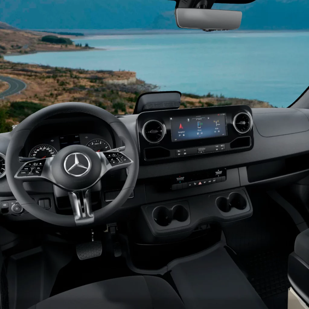 2025 Mercedes-Benz Sprinter 30th Anniversary. Imagen interior.