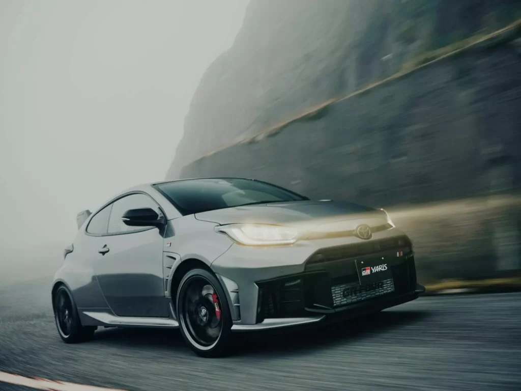 2025 Toyota GR Yaris Aero Performance Package. Imagen movimiento.