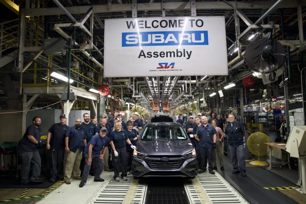 2025 Subaru Legacy. Fin de su producción en USA. Imagen fábrica.