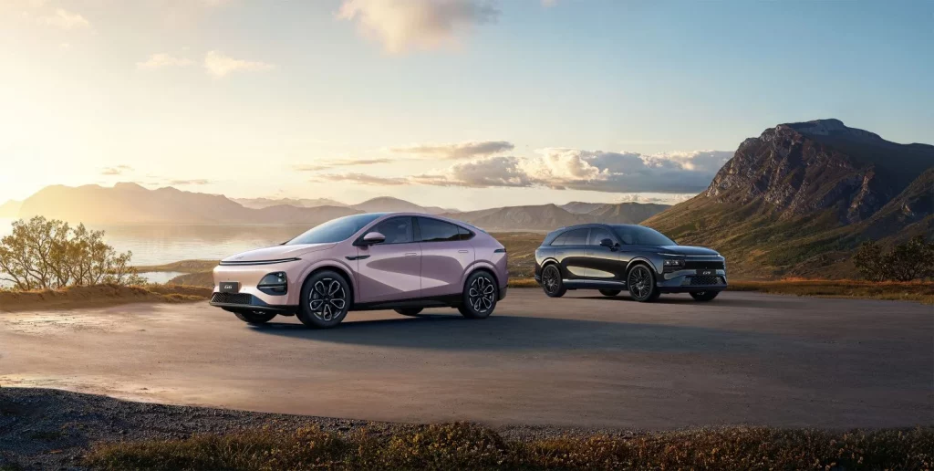 2025 Xpeng G6 y G9. Imagen exterior.