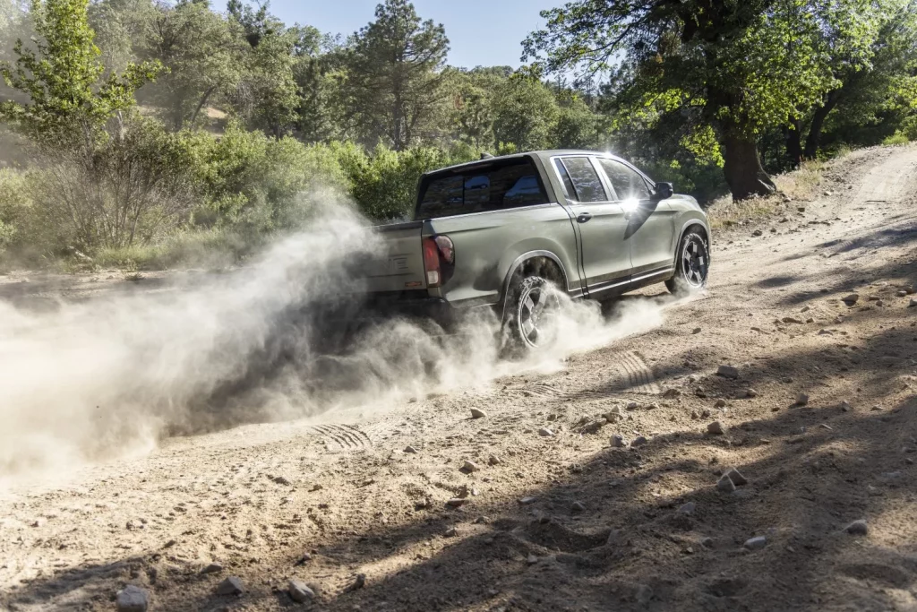 2025 Honda Ridgeline. Imagen movimiento.