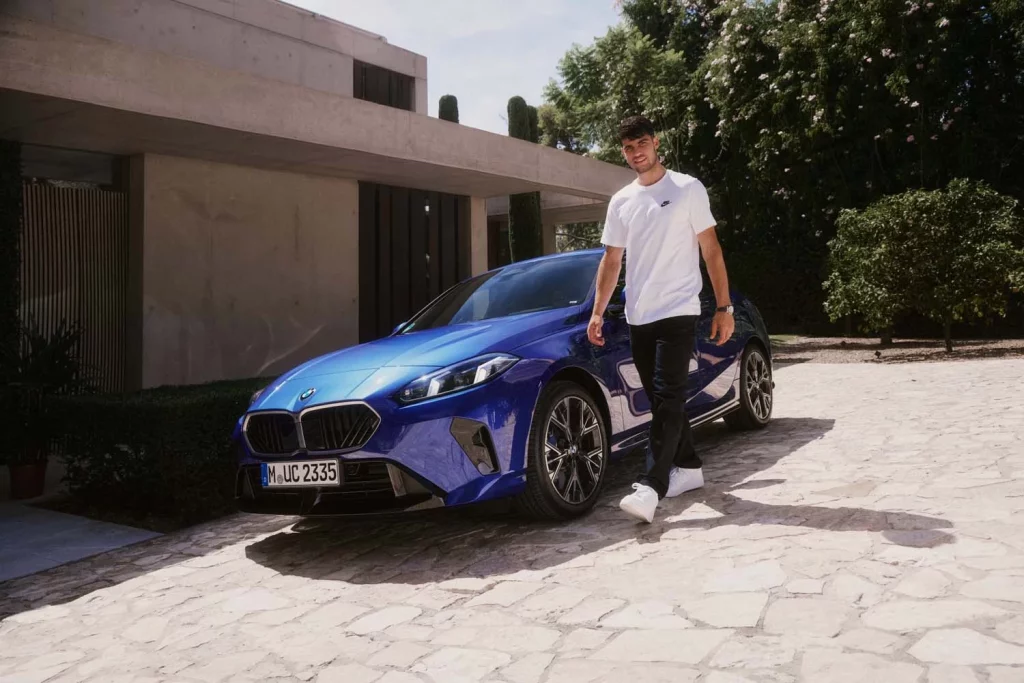 Carlos Alcaraz seguirá siendo embajador de BMW a largo plazo.