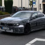 El BMW M3 eléctrico (posiblemente, iM3), en la recta final