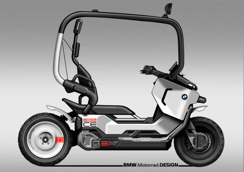BMW Vision CE: El scooter sin casco regresa en formato eléctrico 1 Motor16 BMW Vision CE